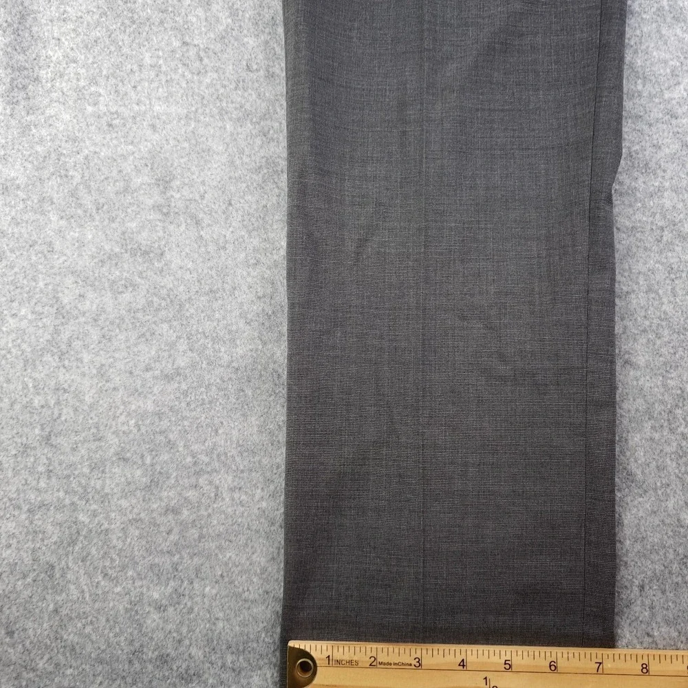 Banana Republic Dress Pants Mens 35x34 Athletic Tapered Fit Marzotto‎ Wool